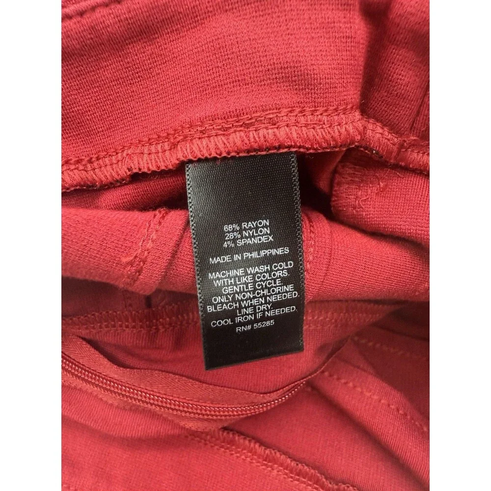 Express Mini Skirt Red Size 8 EUC Pencil Skirt - Picture 6 of 7